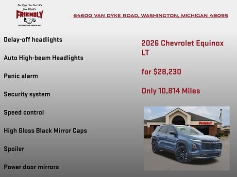 Used 2026 Chevrolet Equinox LT w/ Midnight Edition image 25