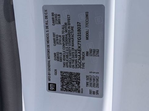 New 2026 Chevrolet Silverado 1500 W/T w/ WT Safety Package RWD image 23