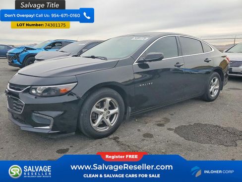 Used 2018 Chevrolet Malibu LS image 1