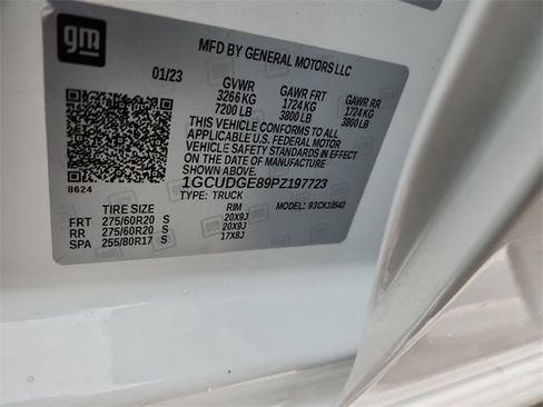 Certified 2023 Chevrolet Silverado 1500 LTZ image 33