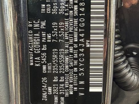 New 2026 Kia EV6 Wind RWD image 36