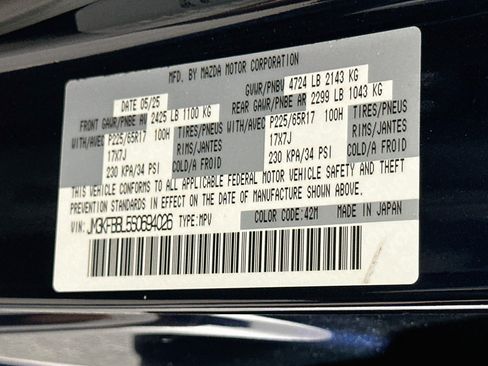 Used 2025 MAZDA CX-5 AWD 2.5 S w/ Select Package image 12