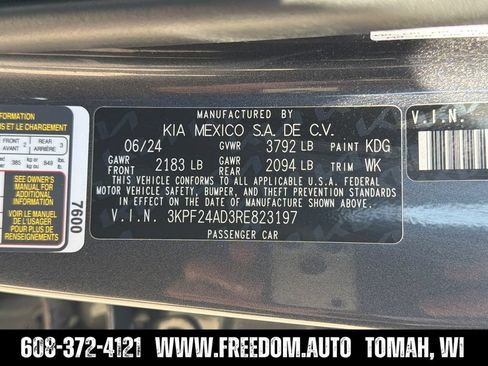 Used 2024 Kia Forte LX FWD image 31