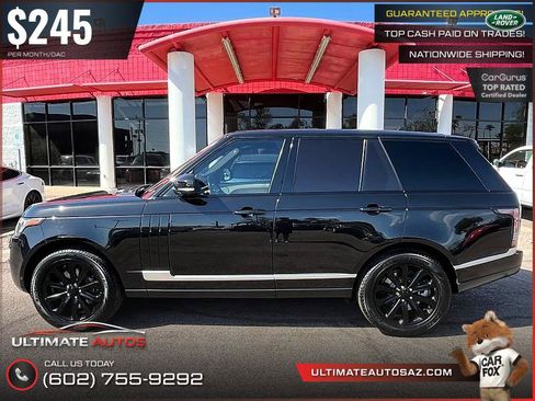 Used 2016 Land Rover Range Rover HSE AWD/4WD image 2