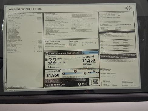 New 2026 MINI Cooper S FWD image 30