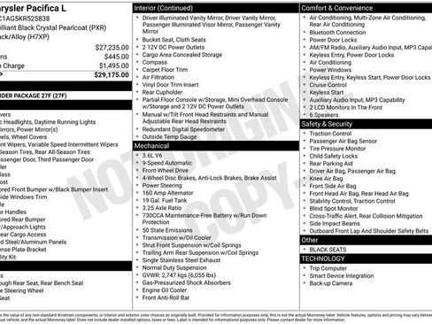Used 2019 Chrysler Pacifica L FWD image 5
