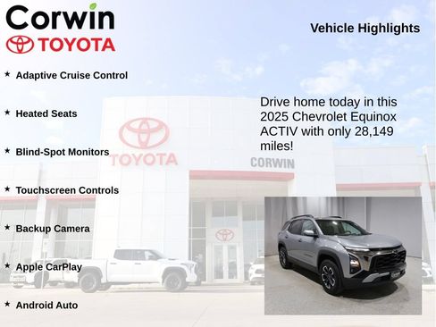 Used 2025 Chevrolet Equinox ACTIV AWD/4WD image 6