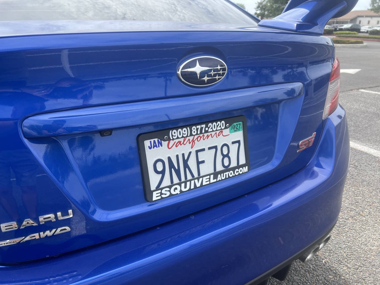 Used 2018 Subaru WRX STI Limited AWD/4WD image 9