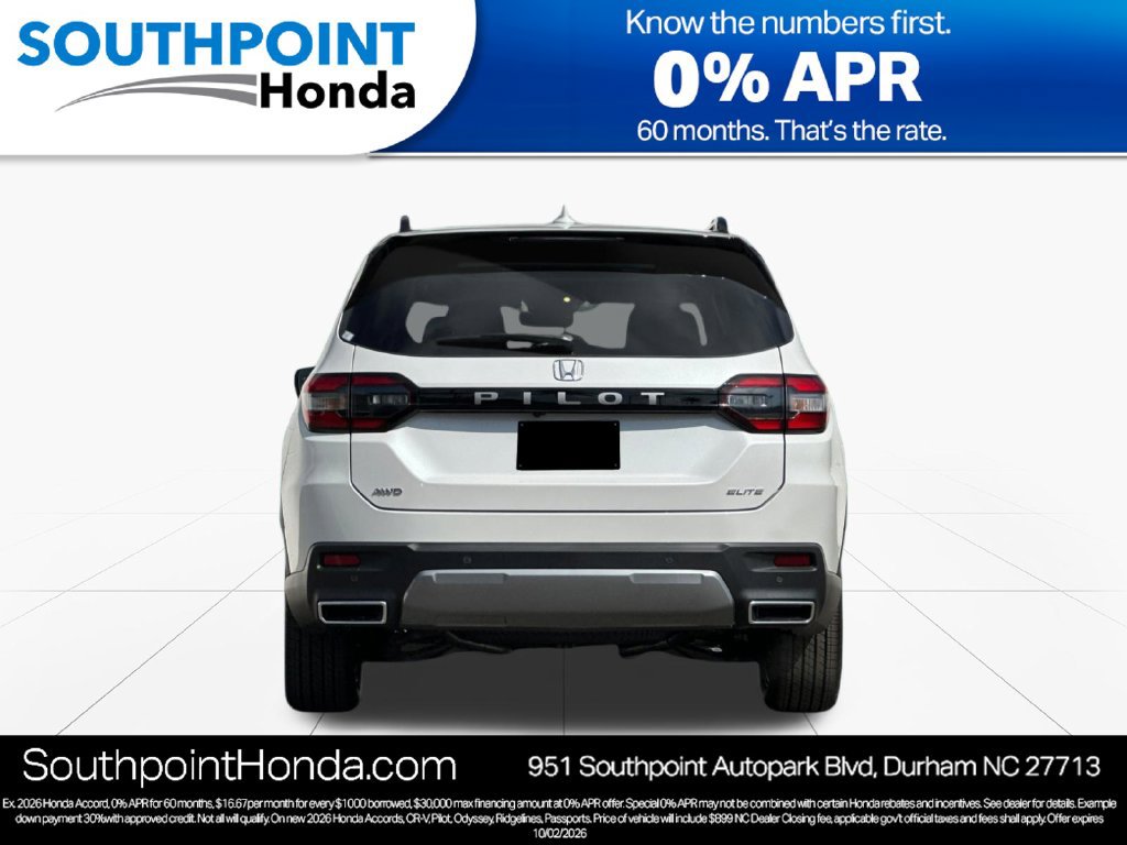 New 2026 Honda Pilot Elite image 5