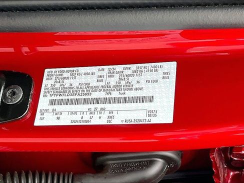Certified 2025 Ford F150 Platinum w/ Equipment Group 702A High AWD/4WD image 36