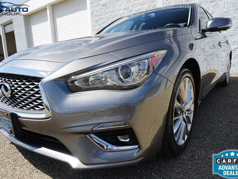 Used 2021 INFINITI Q50 Luxe w/ Seat & Sound Package AWD/4WD image 5
