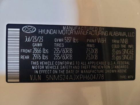 Used 2023 Hyundai Santa Fe SEL FWD image 33