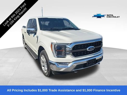 Used 2021 Ford F150 King Ranch image 1