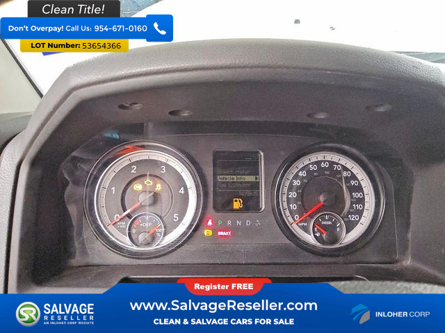 Used 2015 RAM 2500 Tradesman w/ Chrome Appearance Group RWD image 12