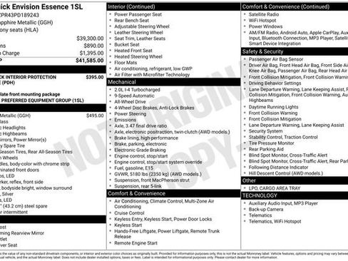 Used 2023 Buick Envision Essence image 7