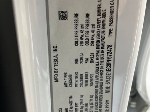 Used 2023 Tesla Model 3 Performance AWD/4WD image 73
