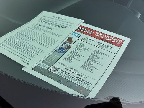 Certified 2023 Dodge Challenger R/T w/ T/A Package RWD image 16