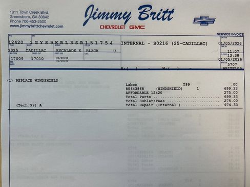 Used 2025 Cadillac Escalade ESV Premium Luxury image 29