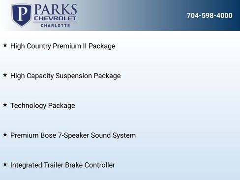 New 2026 Chevrolet Silverado 1500 High Country image 21
