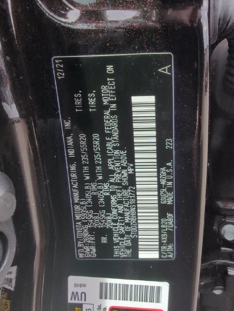 Used 2022 Toyota Highlander Limited AWD/4WD image 19