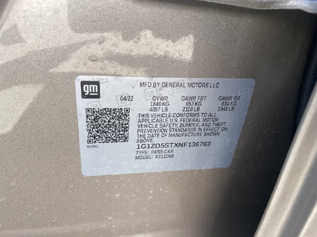 Used 2022 Chevrolet Malibu LT FWD image 26