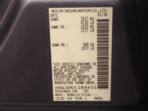 Used 2018 Nissan Altima 2.5 SV image 26