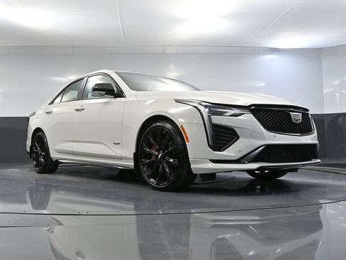 Used 2023 Cadillac CT4 V w/ LPO, ONYX Package AWD/4WD image 54