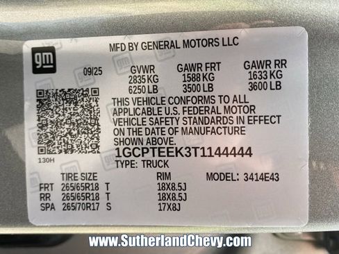 New 2026 Chevrolet Colorado Trail Boss image 44