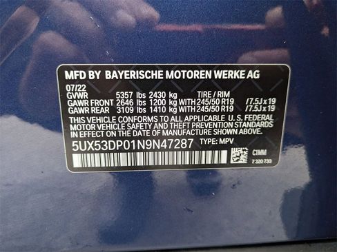 Used 2022 BMW X3 xDrive30i image 25