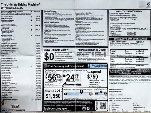 Used 2017 BMW X5 xDrive40e image 46