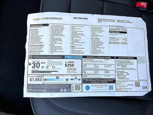 New 2026 Chevrolet Trax ACTIV FWD image 13