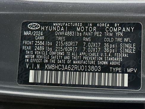 Used 2024 Hyundai Kona SEL FWD image 12