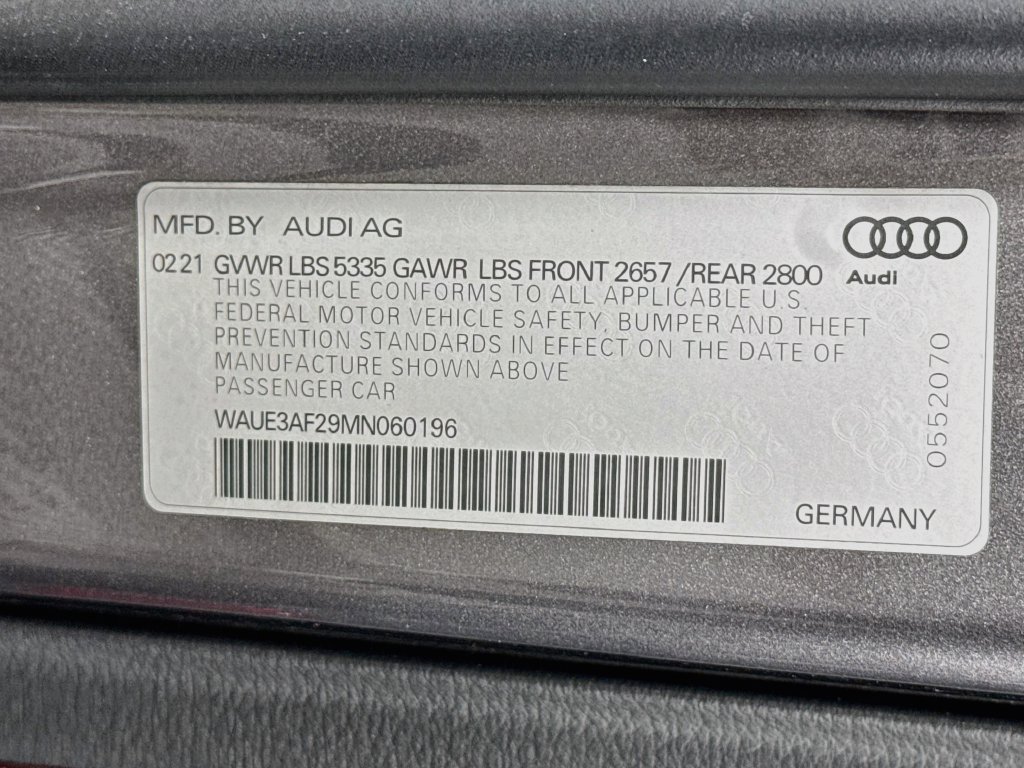 Used 2021 Audi A6 Premium Plus w/ Premium Plus Package AWD/4WD image 43