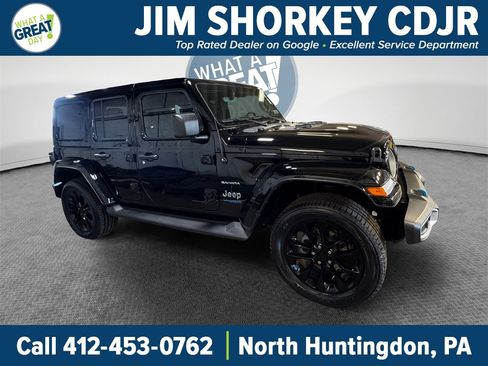 Used 2022 Jeep Wrangler Unlimited Sahara w/ Cold Weather Group image 1