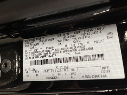 Used 2024 Ford F150 Platinum w/ Equipment Group 703A Plus image 29