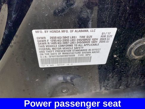 Used 2017 Honda Pilot Touring image 28