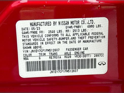 Used 2023 INFINITI Q50 Sensory RWD image 35