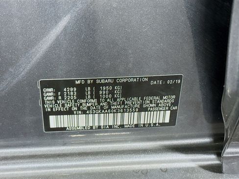 Used 2019 Subaru Impreza 2.0i image 39