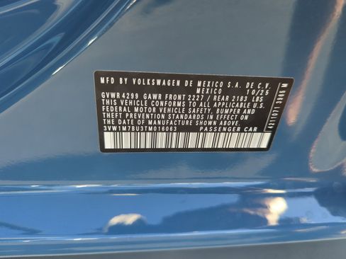 New 2026 Volkswagen Jetta GLI Autobahn FWD image 24