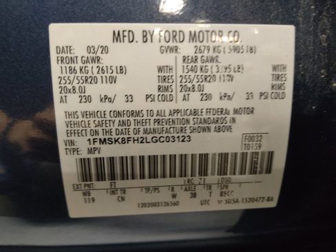 Used 2020 Ford Explorer Limited AWD/4WD image 33