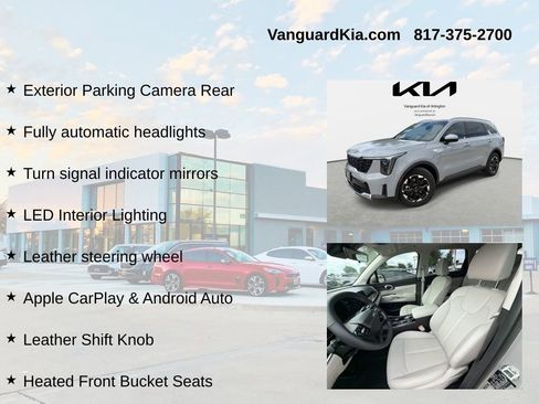 Certified 2026 Kia Sorento S w/ S Panoramic Sunroof Package FWD image 12