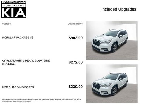 Used 2020 Subaru Ascent Touring w/ Popular Package #3 image 4