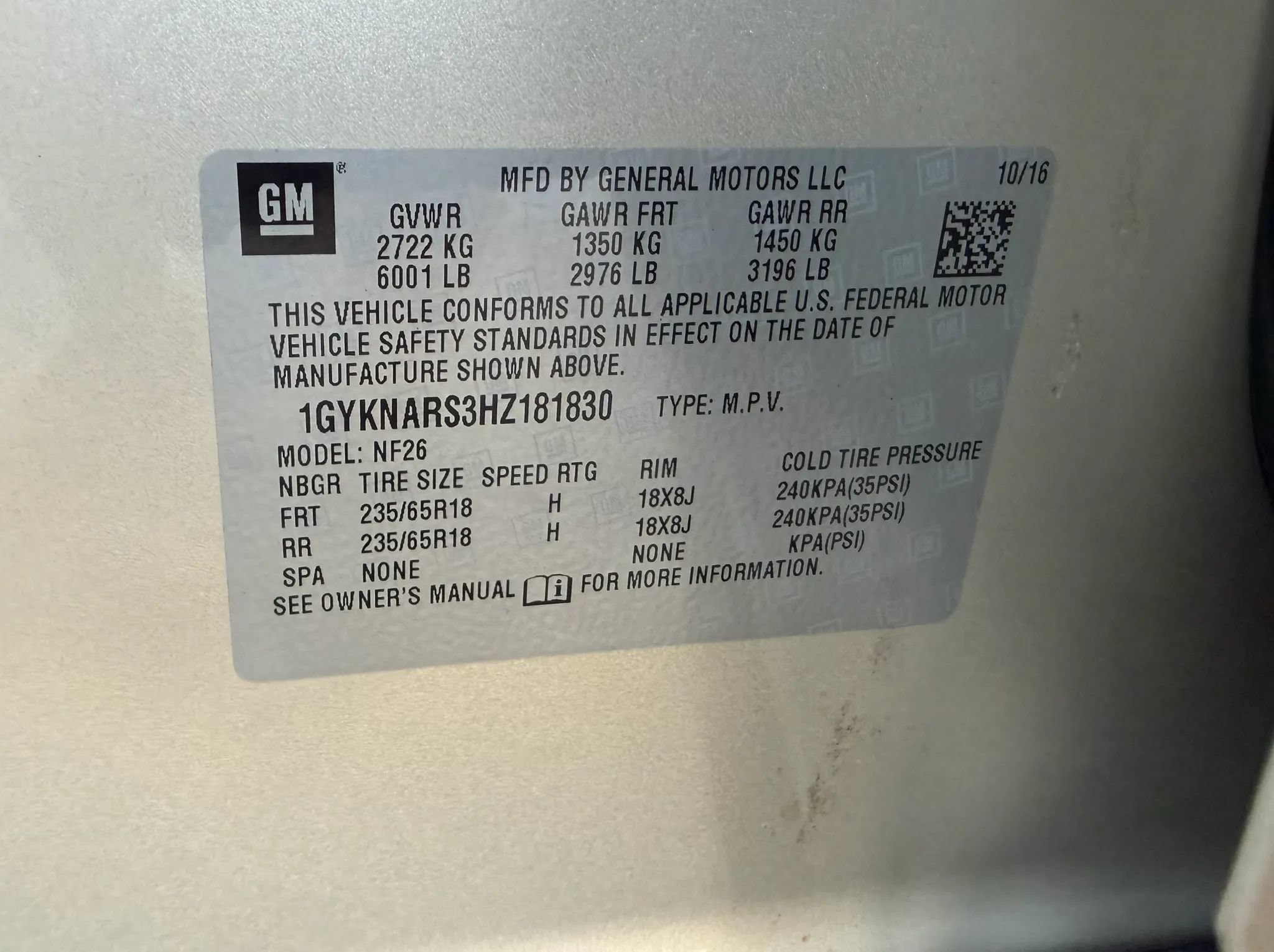 Used 2017 Cadillac XT5 FWD image 61