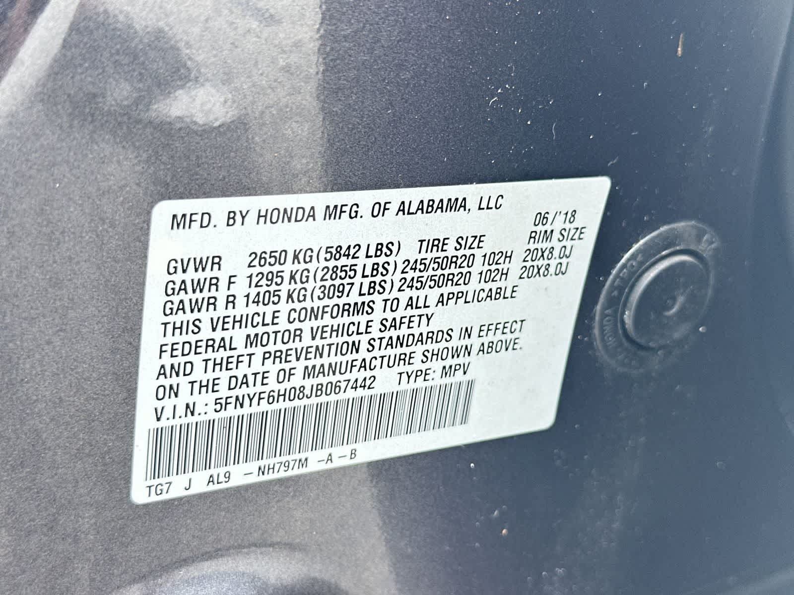 Used 2018 Honda Pilot Elite image 22