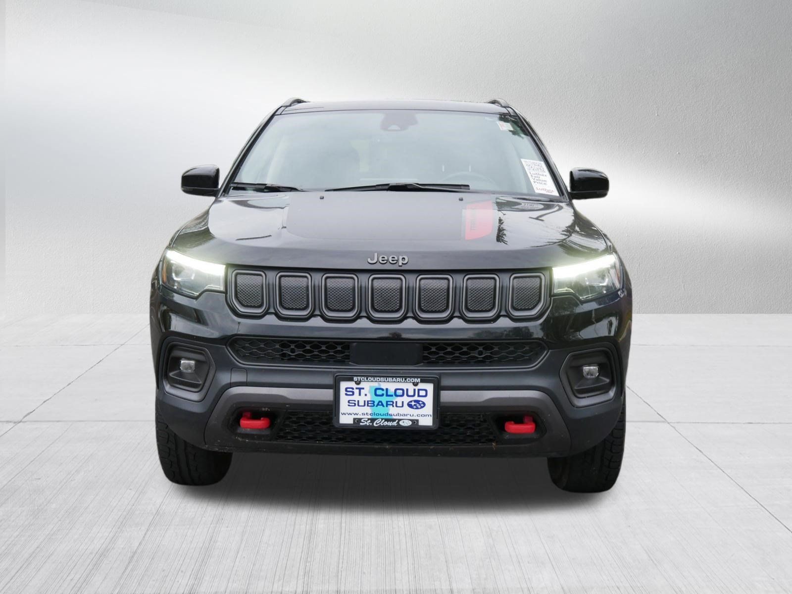 Used 2022 Jeep Compass Trailhawk w/ Trailhawk Elite Group AWD/4WD image 2