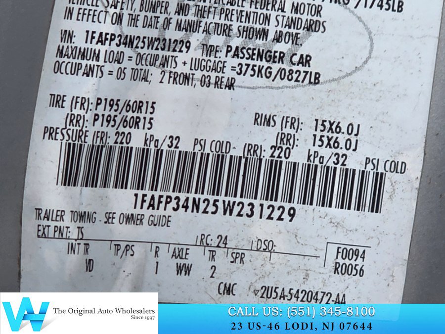 Used 2005 Ford Focus S FWD image 25