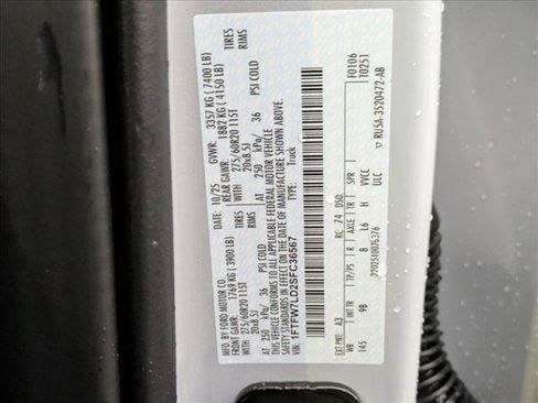 New 2025 Ford F150 Platinum w/ Equipment Group 702A High image 19