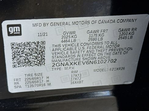 Used 2022 Chevrolet Equinox LT image 40