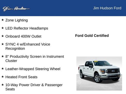 Certified 2022 Ford F150 XLT w/ Equipment Group 302A High image 13