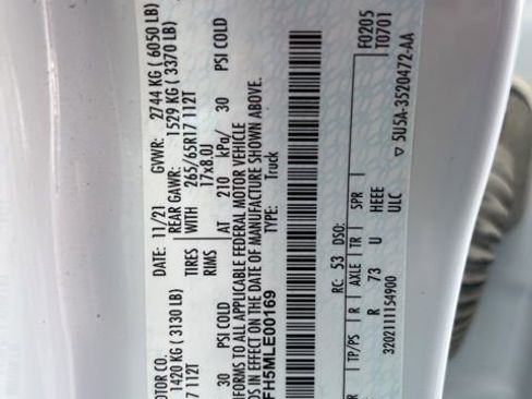 Used 2021 Ford Ranger Lariat w/ Equipment Group 501A High image 29